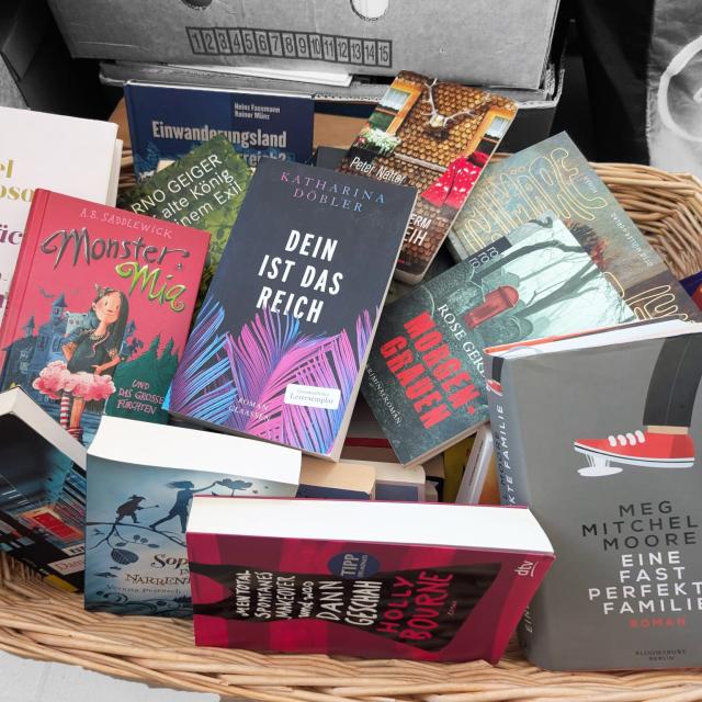 Bücherflohmarkt im Literaturhaus Mattersburg