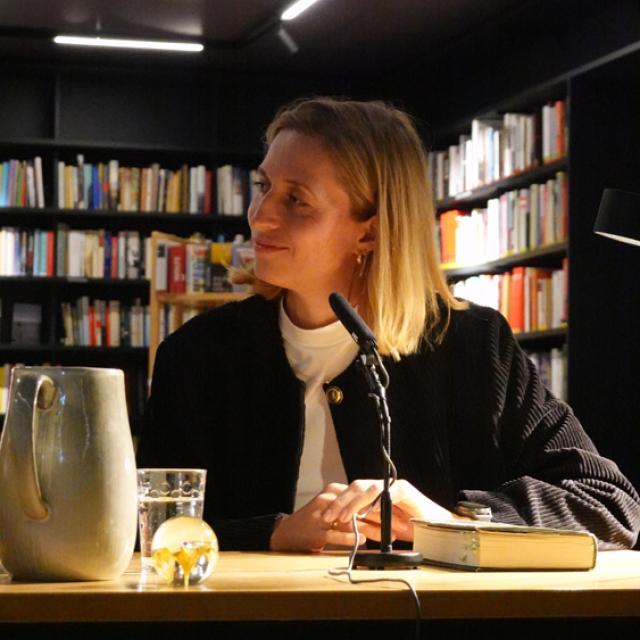 Alina Lindermuth im Literaturhaus Mattersburg