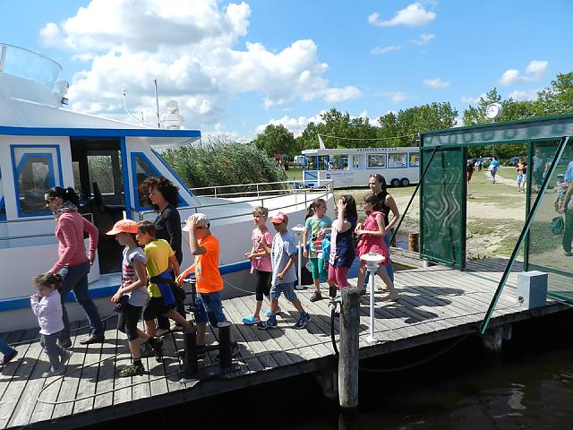 Kinderschifffahrt auf dem Neusiedler See