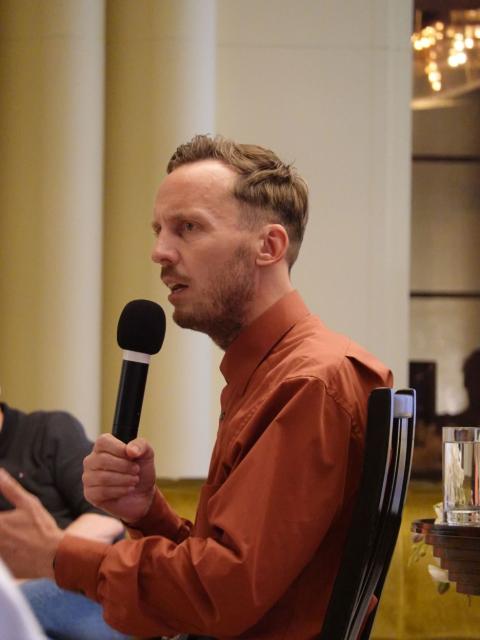 Autor und Journalist Michal Hvorecký