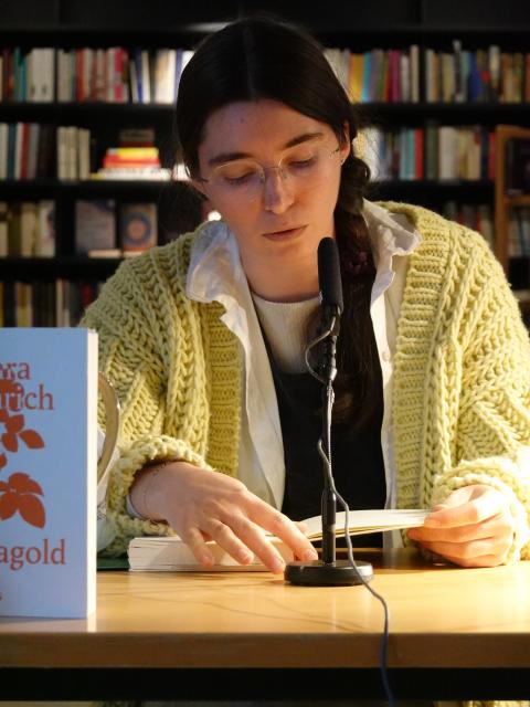 Clara Heinrich im Literaturhaus Mattersburg