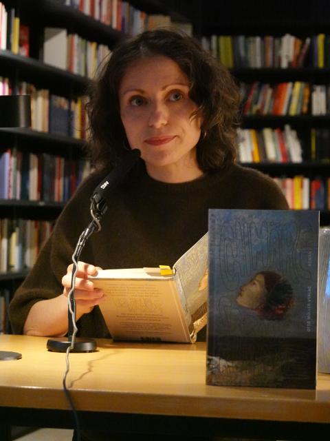Sarah Kuratle im Literaturhaus Mattersburg