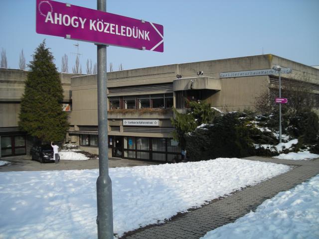 Das Literaturhaus Mattersburg im alten Kulturzentrum Mattersburg.