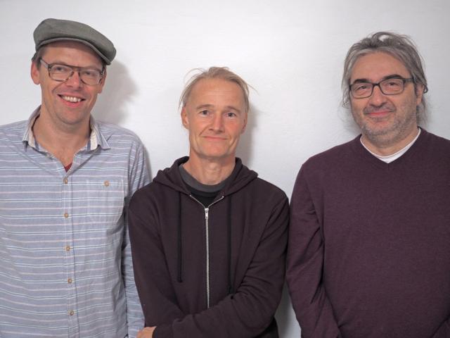 Die DUM-Redaktion: Markus Köhle, Wolfgang Kühn und Martin Heidl (v.l.n.r.)