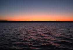 Abendstimmung auf dem See