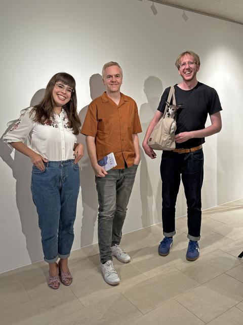 Theodora Bauer, Jürgen Bauer und Raoul Eisele