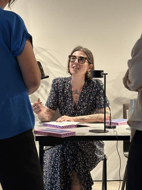 Jaqueline Scheiber im Literaturhaus Mattersburg