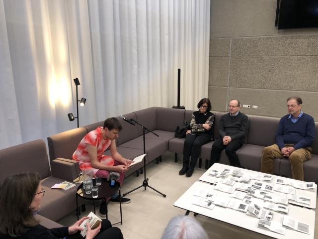 Zoltán Lesi im Literaturhaus Mattersburg