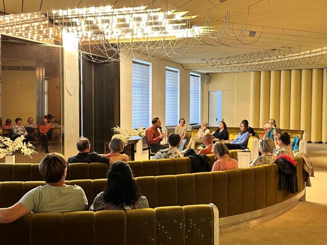 Zu Gast im Palais Zichy bei Michal Hvorecký in Bratislava