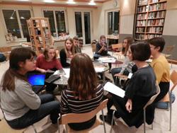 Jugendschreibwerkstatt im Literaturhaus Mattersburg
