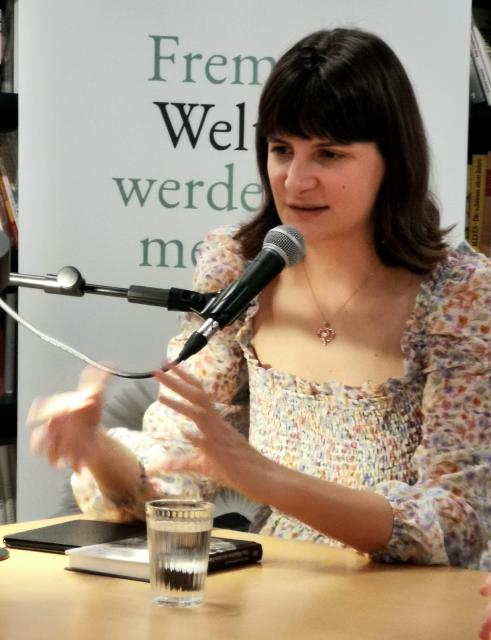 Ganna Gnedkova im Literaturhaus Mattersburg