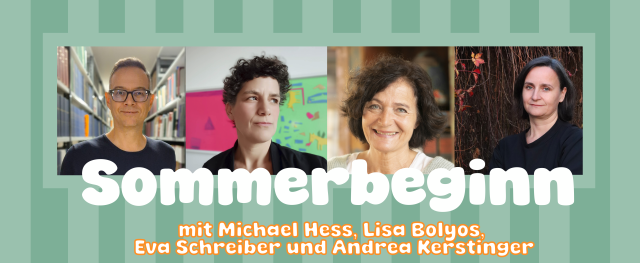 Wir feiern den Sommerbeginn mit frischen Texten aus dem Burgenland.
