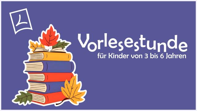 Herbstvorlesestunde für Kinder von 3 bis 6 Jahren