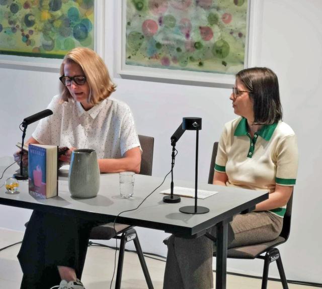 Christina Wessely im Literaturhaus Mattersburg